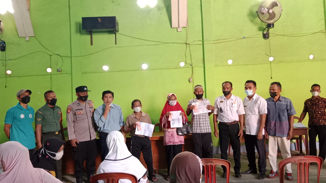PENYALURAN BANTUAN LANGSUNG TUNAI (BLT-DD) TAHAP 1 BULAN JANUARI-MARET TAHUN 2022